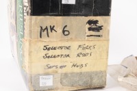 HEWLAND: A box labelled 'Mk6 selector forks selector rods & hubs' - 2