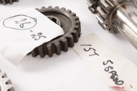 HEWLAND: A box labelled 'Mk6 odd bits & pieces', contains assorted gear parts of varying sizes - 4