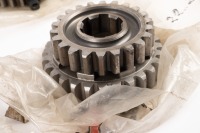 HEWLAND: A box labelled 'Mk6 gears - Hewland', appears to contain gears of varying sizes - 12