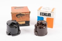DISTRIBUTOR CAPS: Two NOS distributor caps, includes a Repco BD268 and a Echlin EP40
