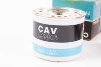 NOS PARTS: Two NOS parts, includes a Filter King fuel pressure regulator (made in Italy) and a CAV 296 7111-296 fuel filter - 3