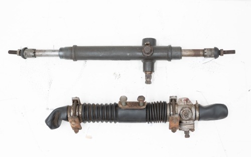 STEERING RACKS: Two offset steering racks believed to suit racing cars