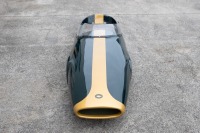 BT6: A decorative fibreglass nose cone and driver cockpit removed from a Repco-Brabham BT6 - 2