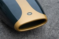 BT6: A decorative fibreglass nose cone and driver cockpit removed from a Repco-Brabham BT6 - 3