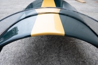 BT6: A decorative fibreglass nose cone and driver cockpit removed from a Repco-Brabham BT6 - 11