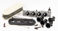 FORMULA 2: Formula 2 slide throttles with fuel injection fuse & trumpets (ex Paul England)