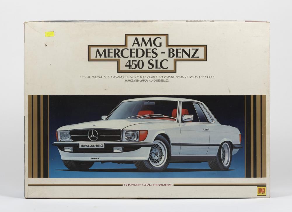 オオタキ1/12AMG MERCEDES-BENZ450 SLC ビッグスケール otaki 1/12 mercedes benz 450 slc old model kit #mercedesbenz - YouTube