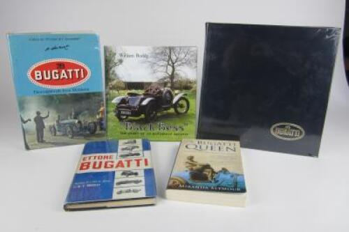 BUGATTI: Five books on Bugatti