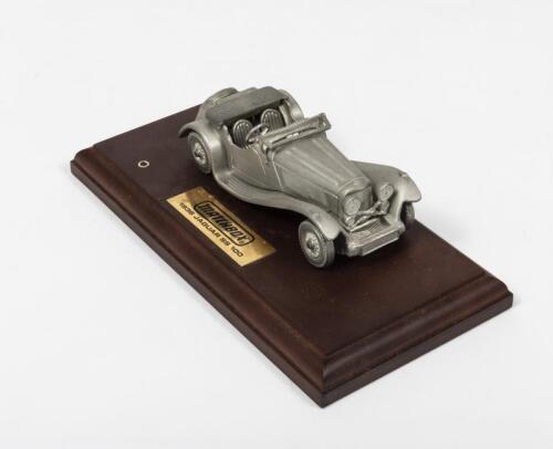 JAGUAR: A Matchbox YY901 pewter 1936 Jaguar SS 100
