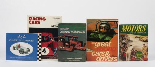 MOTOR RACING: A group of five motor racing and racing car books