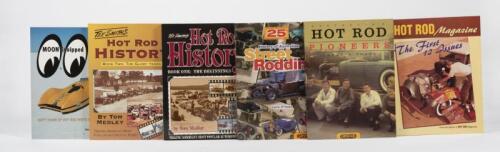 HOT RODS: Six softcover books detailing Hot Rod cars and culture. Australian Hot Rod books