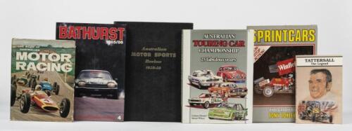AUSTRALIAN MOTOR RACING: A collection of books covering Australian motor racing over the decades. 'Australian Touring Car Championship' hardcover book Graham Howard, Stewart Wilson