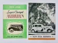 AUBURN: A pair of Sales Brochures for the 1936 model year [Location: Sydney]