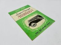 AUBURN: A pair of Sales Brochures for the 1936 model year [Location: Sydney] - 2