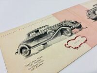 AUBURN: A group of three Sales Brochures featuring models for the 1935 and 1936 model years and a double-sided article from The Motor featuring the Six [Location: Sydney] - 6