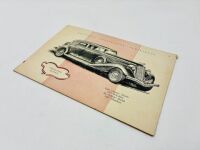 AUBURN: A group of three Sales Brochures featuring models for the 1935 and 1936 model years and a double-sided article from The Motor featuring the Six [Location: Sydney] - 8