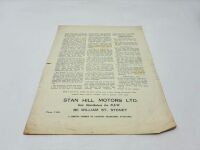 AUBURN: A group of three Sales Brochures featuring models for the 1935 and 1936 model years and a double-sided article from The Motor featuring the Six [Location: Sydney] - 10