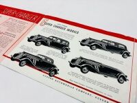 AUBURN: A group of three Sales Brochures featuring models for the 1935 and 1936 model years and a double-sided article from The Motor featuring the Six [Location: Sydney] - 12