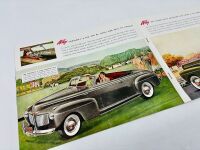 MERCURY: A pair of Sales Brochures for the Eight, together with an article from a March 1939 issue of The Motor [Location: Sydney] - 4