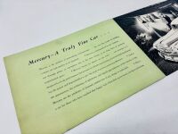 MERCURY: A pair of Sales Brochures for the Eight, together with an article from a March 1939 issue of The Motor [Location: Sydney] - 8