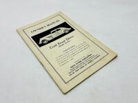 CORD: A Sales Brochure and an Owner's Manual for the 810/812 [Location: Sydney] - 8
