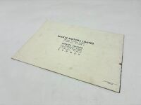 TRIUMPH: A pair of Sales Brochures for the Gloria [Location: Sydney] - 5