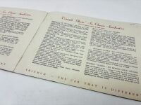 TRIUMPH: A pair of Sales Brochures for the Gloria [Location: Sydney] - 9