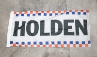 HOLDEN: A large fabric circa 1980s Holden flag by Flags2000, 79cm high, 180cm wide overall