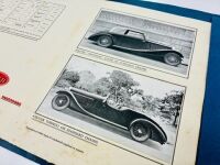 BUGATTI: A folder containing two brochures for the Type 57 and 57S, together with three single page magazine articles [Location: Sydney] - 5