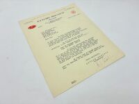 BUGATTI: A Sales Brochure featuring Type 57 models, together with letter from the factory dated October 1937 [Location: Sydney] - 13