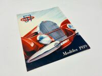 BUGATTI: A two-page Sales Brochure for the 1939 Type 57, a single page flyer for the Type 57 and an invitation to Bugatti's Paris showroom [Location: Sydney] - 2