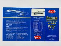 BUGATTI: A two-page Sales Brochure for the 1939 Type 57, a single page flyer for the Type 57 and an invitation to Bugatti's Paris showroom [Location: Sydney] - 9