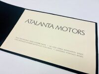 ATALANTA: A Sales Brochure for the Atalanta supercharged sports car [Location: Sydney] - 2