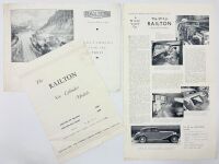 RAILTON: A quantity of literature for various models [Location: Sydney]