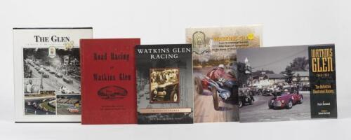 WATKINS GLEN: Five books detailing the Watkins Glen racing circuit