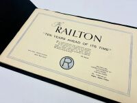 RAILTON: A Sales Brochure for short wheelbase and long wheelbase models [Location: Sydney] - 2