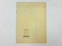 HORCH: A Sales Brochure for the 1937 model year [Location: Sydney]