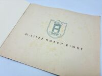 HORCH: A Sales Brochure for the 830 [Location: Sydney] - 2