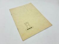 HORCH: A Sales Brochure for the 1937 model year [Location: Sydney]