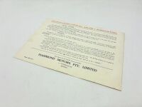 D.K.W.: A quantity of literature for various models [Location: Sydney] - 9