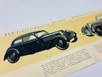 D.K.W.: A Sales Brochure for the F7 together with a price list and letter from the factory dated May 1939 [Location: Sydney] - 5