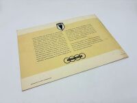 D.K.W.: A Sales Brochure for the F7 together with a price list and letter from the factory dated May 1939 [Location: Sydney] - 8