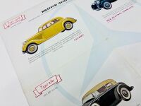 MERCEDES-BENZ: A Sales Brochure for various models including 170, 230, 260 and 540, together with a 1937 price list [Location: Sydney] - 4