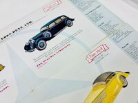 MERCEDES-BENZ: A Sales Brochure for various models including 170, 230, 260 and 540, together with a 1937 price list [Location: Sydney] - 5