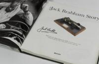 AUSTRALIAN RACING: A group Australian racing related items. Jack Brabham signature - 2