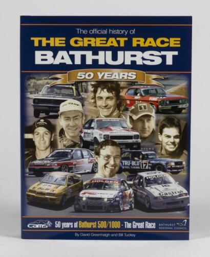 BATHURST: 'The official history of The Great Race - Bathurst 500/1000' hardcover book by David Greenhalgh and Bill Tuckey