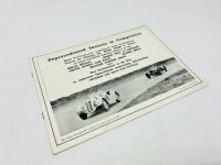 FRAZER NASH-BMW: A quantity of literature featuring various competition and motorsport results [Location: Sydney] - 6
