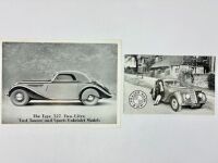FRAZER NASH-BMW: A pair of Sales Brochures featuring the 320, 326, 327 and 328 models [Location: Sydney]