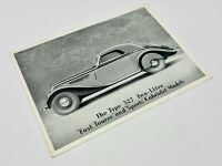 FRAZER NASH-BMW: A pair of Sales Brochures featuring the 320, 326, 327 and 328 models [Location: Sydney] - 2