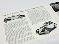 FRAZER NASH-BMW: A pair of Sales Brochures featuring the 320, 326, 327 and 328 models [Location: Sydney] - 3